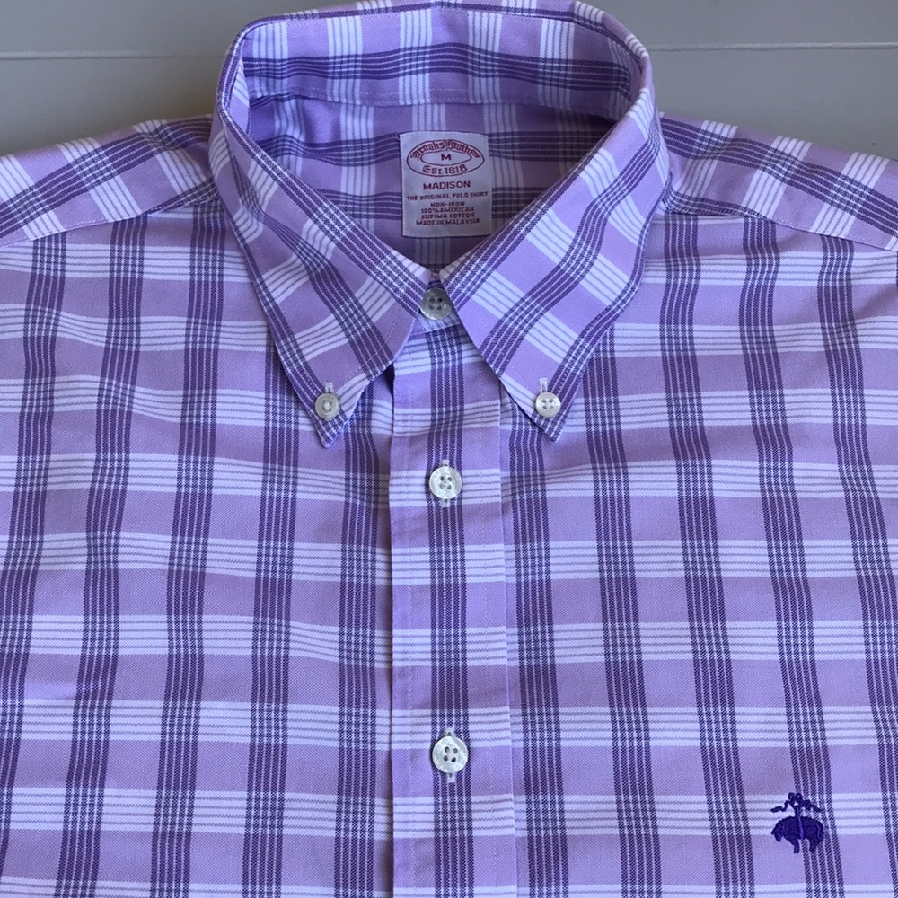 BROOKS BROTHERS “MADISON” Button Down Oxford Shirt